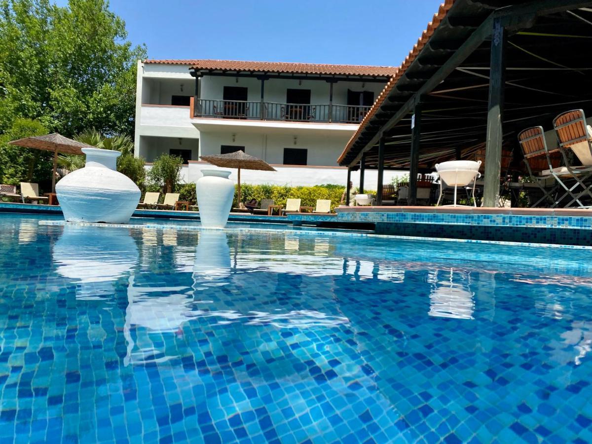 Eden Hotel Áfitos Exterior foto