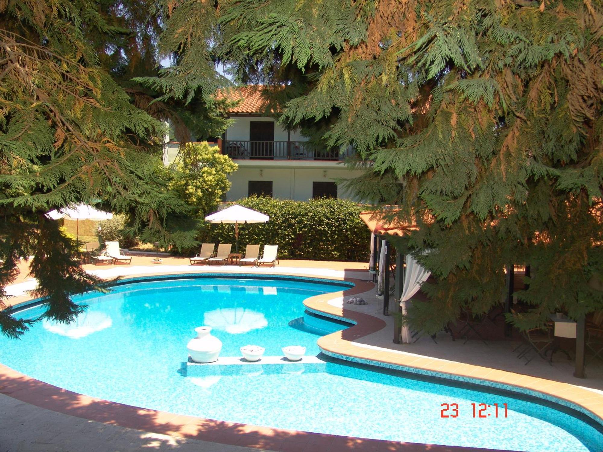 Eden Hotel Áfitos Exterior foto